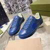 Designer Ace Italie Baskets de luxe Plate-forme Low Hommes Femmes Chaussures Casual Dress Formateurs Tigre Brodé Ace Bee Vert Rouge 1977s Stripes Mens Shoe Sneaker 1.25 a6