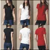 Flambant neuf chemises pour femmes Slim coton 100% femmes col rond T-shirt à manches courtes pour femme mince blanc pur hauts femme T-shirt taille asiatique