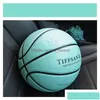 Palline per ragazze Regalo di compleanno Basket Outdoor Indoor Antiscivolo Impermeabile Pu Ball Training Professionale Resistente all'usura Taglia 5 6 72 Dh7Dw