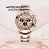 Mens Watch Clean 4130 Chronograph Superclones Automatic Movement Mechanical Sapphire Waterproof High Quality Fashion Mens