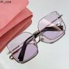 Miui glasses quality designer sunglasses Blend classic and modern elements Metal frame Skeletonised lenses Euro american style ladyes shades