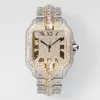 Diamond Watch Mens Designer Watches Автоматические механические 2824 Движение 40 -мм водонепроницаемые браслет из нержавеющей стали 904L Модные наручные часы Montre de Luxe