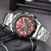 태그 시계 AAA 남성 크로노 그래프 6 개의 바늘 캘린더 전체 기능 브랜드 F1 시계 스테인레스 스틸 스트랩 자동 디자이너 움직임 석영 시계