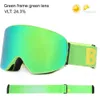 Yeni Büyük Çerçeve UV400 Çift Katmanlı Polarize Lens Kayak Antifog Snowboard Goggles Erkek Kadın Kayak Gözlükleri Gözlük