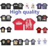 T-shirts HELLSTAR Y2K T Shirt männer frauen Haruku Gothic Hip Hop Abstrakte Grafik Druck 2023 Neue Übergroßen Kurze tops