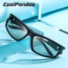 Eyewears CoolPandas Meekleurende Fietsbril Heren Dames Buitensporten Wandelen Zonnebril Kameleon Rijbril UV400 gafas mtb