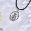 Wisiorki Eudora 925 Sterling Srebrny Triple Moon Bogini Naszyjnik pies hecate amulet wisiorek vintage potrójna bogini biżuteria osobowość gif gif