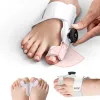 조절 가능한 손잡이가있는 종이 대지 부목 발가락 직선 조정자 Hallux Valgus 교정 정형 외과 용품 페디큐어 발 관리