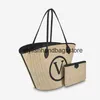 Totes Luxury womens designer bag tote bags Soulder Bags Top Bucket Vacation Beac Straw Bag Vegetable Basket andbags Fasion Sopping crossbodyH24221