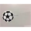 Collectible Champions Ball ADD RESECTIVE FOTBALLPRINTS BADGES Fotboll Stam Mönster Drop Delivery Sports Outdoors Athletic Outdoor ACC DHAT7