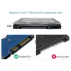 Scatole MUCAI Custodia HDD da 2.5 pollici SATA 3.0 a USB 3.0 USB 2.0 5 Gbps 6TB HDD SSD Enclosure Supporto UASP HD Box disco rigido esterno