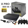 Players X Pro HD-Videospielkonsole 64 Bit unterstützt 4K HD-Ausgabe Retro 800 klassische Spiele