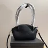 Sac fourre-tout moyen en cuir marron noir pour femme