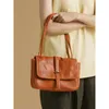 Bolsos de noche Bolso cruzado retro para mujer Color sólido Messenger Moda Versátil Lady's Commuter Hangbag