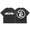 Nieuwe Hellstar Shirts Mannen Designer T-shirt Tees Zomer Casual Ronde Hals Mode Brief Afdrukken Heren Puur Katoen Liefhebbers Mannen vrouw Korte Mouw Top a8