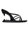 Top-Marke GCDS Sandalen Schuhe für Frau Morso Tanga Keile mit überkreuzten Trägern Gott kann nicht zerstören Streetwear Elegant Casual Walking 35-41