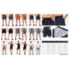 Homens yoga esportes shorts curtos de secagem rápida com bolso traseiro do telefone móvel casual correndo ginásio jogger pant 77