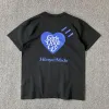 メンズコットンTシャツサマーレタープリント女性カジュアルラウンドネックティーショナルエベロッドトップ