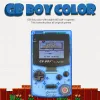 Spelers 2022 NIEUWE GB Boy Klassieke kleur Kleur Handheld gameconsole 2,7-inch scherm Draagbare kindergamespeler met achtergrondverlichting 66 ingebouwde games