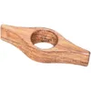 Creative Page Wood Solid Ring, One Handed Tool, Wooden Reading Press Book Buckle, Simple 900598 en