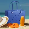 보관 가방 방수 보그 비치 백 솔리드 펀치 주최자 바구니 여름 워터 파크 핸드백 대형 여성 주식 선물
