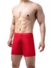 Calzoncillos sexys finos transparentes para hombre, ropa interior transparente, caja misteriosa, bolsa convexa en U, lencería exótica, Boxer, pantalones cortos