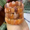 Bracelets en Agate naturelle du Botswana/Sardonyx, perles en pierre, bijoux en pierres précieuses pour femmes, cadeau, vente en gros!