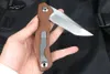 Ny M7709 Flipper Folding Knife D2 Satin Tanto Point Blade G10 med rostfritt stålplåthandtag Bollbärande snabbt öppna EDC -fickknivar