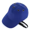 Snapbacks Hard Hat per la protezione della testa di abbigliamento da lavoro Top 6 fori bump bump work casco di sicurezza add