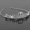 Hair Accessories Bride's Hairband Girls Rhinestone Princess Crown Crown Head Wedding Tiara Sticks Girl Women 200pcs/Lot