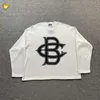 Erkek Tişörtler En Kalite Uzun Kollu Cole Buxton T Shirt Erkek Kadın Büyük Boy Case Crewneck CB Tops Tee% 100 Pamuk Ağır Kumaş J240221