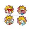 Cartoon Accessories Japanese Game Movie Film Sailor Moon Enamel Pins Cute Movies Games Hard Collect Cartoon Brooch Backpack Hat Bag Co Dhfoj