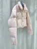 Dames donsparka's designer merk Mm23 Herfst/winter Nieuwe mode Borduren Lettervulling Volledige nationale standaard 90 White Duck Pure Coat YBAE