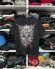 Koszulka damska Y2K TOPS T-shirt T-shirt Hip Hop Skull Wzorka T-koszulka Męskie damskie gotyckie ubranie gotyckie nowe harajuku retro t240221