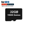 Spelare SD -kort för retro Video 4K Game Stick Gd10 4K Game Stick Game Console Memory Card 32 GB 64 GB 128 GB för 4K ampown Game Stick TF