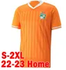 2023 COTE D IVOIRE Équipe nationale Jerseys Ivory Coast Drogba Kessie Zaha Cornet Men Homme Maillot de Foot Football Man Uniforms 888