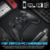 Joysticks Kablosuz Titreşim Denetleyicileri NSWITCH NS SWITCH PRO Konsol PC Video Oyunu Ayarlanabilir LED Gamepad Joystick