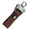 Porte-clés de haute qualité peut 360 ° taille rotative suspendue porte-clés de voiture porte-clés de ceinture en alliage de titane haut de gamme pour hommes adapté à la plupart des clés