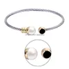 Brazalete Pulsera de acero inoxidable Brazalete femenino Temperamento Joyería Regalo para damas Diseño antiguo Mujeres Encantos elegantes Entrega de gota Joya Dhy17