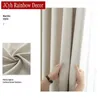 Beige Blackout Cutains for Living Room Bedroom Modern Long Hall Window Curtain Kitchen Door Ocultant Curtains 85% Shading 240219