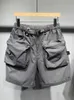 Men's Shorts Mans Fashion Brief Cargo Shorts Summer Male Streetwear Casual Pockage Thin Short Trousers High Quality All-Match Man Clothes J240221