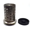 Equipments 304 Stainless Steel Flask with Rubber Sprue Base for Jewelry KAYA Vacuum Casting System Machine