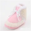 ファーストウォーカーsceinret baby厚いpブーツ幼児のタイプ非滑り柔らかい靴底靴