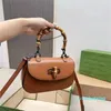 2024 designer handbag shoulder bag Luxurys Handbag With Bamboo Totes Vintage bags purse Small Top Handle Lady