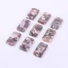 Charms 10pcs 12x25mm Square Small Pendant For DIY Jewelry Making Acrylic Party Earring Necklace Key Chain Hair Accessories