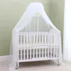 CRIB NETTING Summer Baby Crib Mosquito Net Self-Stand Baby Bed Net Crib Netting With Holder Universal Baby Spädbarnsäng Canopy inklusive Holder