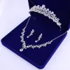 Halsband kristall brud smycken set med tiaras lyx