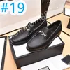 28 Style Designer Luxury Dress Shoes Black Patent Leather Men Loafers With Black String Pointed Toe Party Wedding Formal Shoes Size 38-46