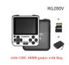 Joueurs Anbernic RG280V 2,8 pouces Game Player Open Source 128G 10000 PS1 PCE Retro Mini Video Video Gaming Console Pocket Game Player