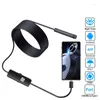 5,5 mm HD Waterproof Micro 6 LED IP67 för bilar Industriell smartphone Mini USB Type C